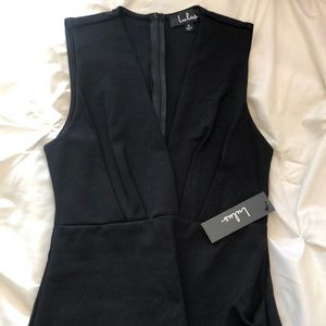 Black Lulus V Neck dress